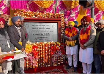 ਸੂਬੇ ਦੀਆਂ ਸੜਕਾਂ ਦਾ ਨਵੀਨੀਕਰਨ ਕਰਨਾ ਪੰਜਾਬ ਸਰਕਾਰ ਦੀ ਮੁਖ ਤਰਜੀਹ : ਹਰਭਜਨ ਸਿੰਘ ਈ.ਟੀ.ਓ