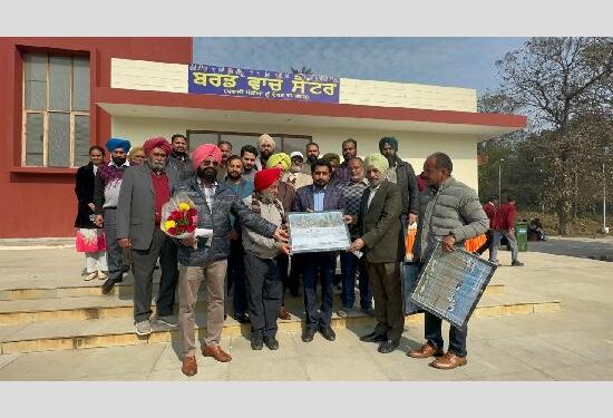 ਰੋਪੜ ਦੇ ਬਰਡਸ ਵਾਚ ਸੈਂਟਰ ‘ਚ ਵਿਧਾਇਕ ਨੇ ਦੇਖੀ ਕੂੰਜਾਂ ਦੀ ਡਾਰ