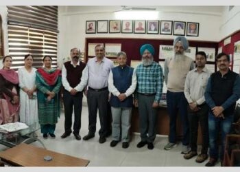 ਦੇਸ਼ ਦੇ ਉੱਘੇ ਜੰਗਲਾਤ ਮਾਹਿਰ ਨੇ ਪੀ ਏ ਯੂ ਦੇ ਜੰਗਲਾਤ ਅਤੇ ਕੁਦਰਤੀ ਸਰੋਤ ਵਿਭਾਗ ਦਾ ਦੌਰਾ ਕੀਤਾ