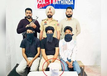 ਬਠਿੰਡਾ ਪੁਲਿਸ ਨੇ ਦਬੋਚੇ ਤਿੰਨ ਬਦਮਾਸ਼, ਲੁੱਟਾਂ ਖੋਹਾਂ ਦੀਆਂ ਵਾਰਦਾਤਾਂ ਕਰਦੇ ਸੀ ਆਸ-ਪਾਸ