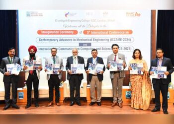 ਸੀਜੀਸੀ ਦੇ ਐਮਈ ਅਤੇ ਈਸੀਈ ਵਿਭਾਗ ਵੱਲੋਂ ਇੰਜੀਨੀਅਰਿੰਗ ਅਤੇ ਕੰਪਿਊਟਿੰਗ ਵਿੱਚ ਤਰੱਕੀ ਸਬੰਧੀ ਅੰਤਰਰਾਸ਼ਟਰੀ ਕਾਨਫਰੰਸ