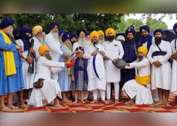 ਬੁੱਢਾ ਦਲ ਵਲੋਂ ਵਿਸਾਖੀ ਗਤਕਾ ਕੱਪ ਕਰਵਾਇਆ ਗਿਆ