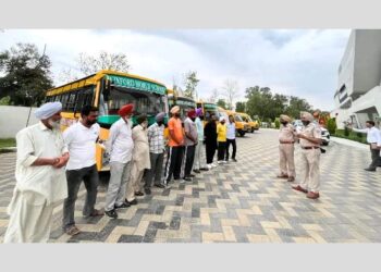 ਪੁਲਿਸ ਦੇ ਟ੍ਰੈਫਿਕ ਸਟਾਫ਼ ਵਲੋਂ “ਸਕੂਲ ਵਾਹਨ ਬਚਾਓ” ਮੁਹਿੰਮ ਤਹਿਤ ਜਾਗਰੂਕਤਾ ਸੈਮੀਨਾਰ