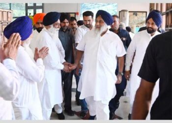 ਇਕਜੁੱਟਤਾ ਨਾਲ ਐਨ.ਕੇ. ਸ਼ਰਮਾ ਲਈ ਪ੍ਰਚਾਰ ਕਰਨ ਸਾਰੇ ਹਲਕਾ ਇੰਚਾਰਜ : ਸੁਖਬੀਰ ਬਾਦਲ