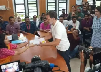 ਰਾਹੁਲ ਗਾਂਧੀ ਨੇ ਰਾਏਬਰੇਲੀ ਤੋਂ ਨਾਮਜ਼ਦਗੀ ਭਰੀ