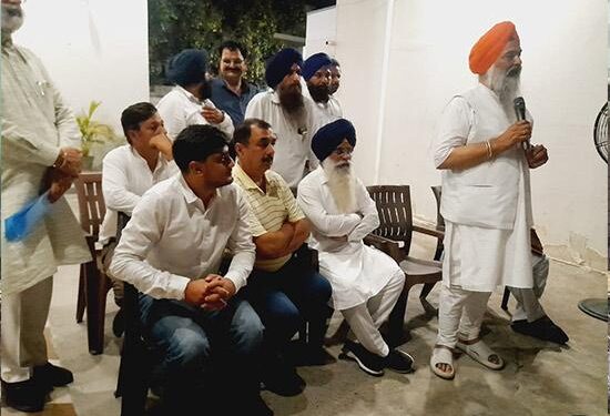 ਪ੍ਰੋ. ਪ੍ਰੇਮ ਸਿੰਘ ਚੰਦੂਮਾਜਰਾ ਵੱਲੋਂ ਸਨੌਰ ਦੇ ਸਾਰੇ ਅਕਾਲੀ ਵਰਕਰਾਂ ਨੂੰ ਐਨ ਕੇ ਸ਼ਰਮਾ ਦੀ ਜਿੱਤ ਯਕੀਨੀ ਬਣਾਉਣ ਲਈ ਡੱਟਣ ਦਾ ਸੱਦਾ