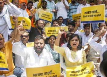 ਦਿੱਲੀ ਦੇ ਹੱਕ ਦਾ ਪਾਣੀ ਵੀ ਰੋਕ ਰਹੀ ਹੈ ਹਰਿਆਣਾ ਸਰਕਾਰ : ਆਪ