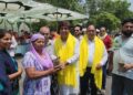 ਬ੍ਰਮ ਸ਼ੰਕਰ ਜਿੰਪਾ ਨੇ ਛਬੀਲ ਦੌਰਾਨ ਰਾਹਗੀਰਾਂ ਨੂੰ ਕੀਤੀ ਬੂਟਿਆਂ ਦੀ ਵੰਡ