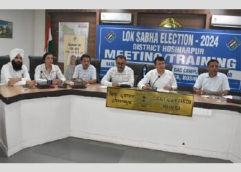 ਹੁਸ਼ਿਆਰਪੁਰ: 21 ਜੂਨ ਨੂੰ ਪੁਲਿਸ ਲਾਈਨ ਗਰਾਊਂਡ ’ਚ ਮਨਾਇਆ ਜਾਵੇਗਾ ਅੰਤਰਰਾਸ਼ਟਰੀ ਯੋਗ ਦਿਵਸ-ਰਾਹੁਲ ਚਾਬਾ