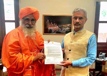 ਸੰਤ ਸੀਚੇਵਾਲ ਨੇ ਵਿਦੇਸ਼ ਮੰਤਰੀ ਜੈ ਸ਼ੰਕਰ ਨਾਲ ਕੀਤੀ ਮੁਲਾਕਾਤ