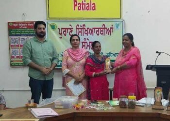 ਕ੍ਰਿਸ਼ੀ ਵਿਗਿਆਨ ਕੇਂਦਰ ਨੇ ਟਰੇਨਿੰਗ ਪ੍ਰਾਪਤ ਕਰ ਚੁੱਕੇ ਸਿੱ‌ਖਿਆਰਥੀਆਂ ਦੀ ਕਰਵਾਈ ਮਿਲਣੀ