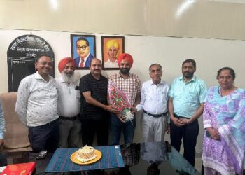 ਗੁਰਪ੍ਰੀਤ ਸਿੰਘ ਸਚਦੇਵਾ ਨੇ ਡਿਪਟੀ ਕੰਟਰੋਲਰ (ਵਿੱਤ ਤੇ ਲੇਖਾ) ਦਾ ਅਹੁਦਾ ਸੰਭਾਲਿਆ