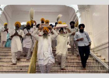 ਦੋਹਾ ਕਤਰ ਪੁਲਿਸ ਵੱਲੋਂ ਵਾਪਸ ਕੀਤੇ ਪਾਵਨ ਸਰੂਪ SGPC ਨੇ ਗੁਰਦੁਆਰਾ ਬਾਬਾ ਗੁਰਬਖਸ਼ ਸਿੰਘ ਜੀ ਵਿਖੇ ਕੀਤੇ ਸੁਸ਼ੋਭਿਤ