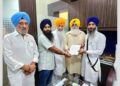 ਪਰਮਜੀਤ ਪੰਜਵੜ ਦੀ ਤਸਵੀਰ ਲਾਉਣ ਦਾ ਵਿਰੋਧ, ਸਿੱਖ ਆਗੂ ਤੇਜਿਦਰਪਾਲ ਸਿਘ ਟਿਮਾ ਅਤੇ SSF ਦੇ ਪੁਰਾਣੇ ਨੇਤਾਵਾ ਨੇ ਜੱਥੇਦਾਰ ਸ੍ਰੀ ਅਕਾਲ ਤਖ਼ਤ ਨੂੰ ਦਿੱਤਾ ਮੰਗ ਪੱਤਰ