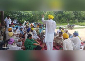 ਭਾਰਤੀ ਕਿਸਾਨ ਯੂਨੀਅਨ ਏਕਤਾ ਉਗਰਾਹਾਂ ਵੱਲੋਂ ਦਿਨ ਰਾਤ ਦੇ ਪੰਜ ਰੋਜ਼ਾ ਧਰਨਿਆਂ ਲਈ ਵਿਉਂਤਬੰਦੀ ਮੀਟਿੰਗ