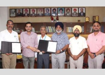 ਪੀਏਯੂ ਨੇ ਆਂਧਰਾ ਪ੍ਰਦੇਸ਼ ਦੀ ਫਰਮ ਨਾਲ ਜਵੀ ਦੀ ਕਿਸਮ ਦੇ ਵਪਾਰੀਕਰਨ ਲਈ ਸਮਝੌਤਾ ਕੀਤਾ