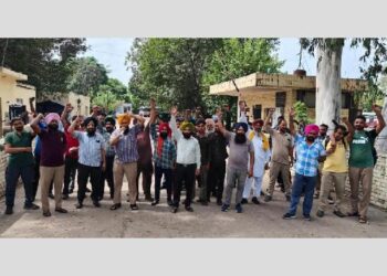 ਪੰਜਾਬ ਰੋਡਵੇਜ਼ ਪਨਬਸ/ਪੀ.ਆਰ.ਟੀ.ਸੀ ਕੰਟਰੈਕਟ ਵਰਕਰਜ ਯੂਨੀਅਨ ਵੱਲੋਂ ਗੇਟ ਰੈਲੀ