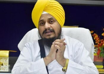 ਸ਼੍ਰੋਮਣੀ ਕਮੇਟੀ ਵੱਲੋਂ ਗਿਆਨੀ ਹਰਪ੍ਰੀਤ ਸਿੰਘ ਦਾ ਅਸਤੀਫਾ ਨਾਮਨਜ਼ੂਰ