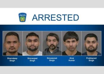 ਕੈਨੇਡਾ: ਸ਼ਰਾਬ ਚੋਰੀ ਮਾਮਲੇ ’ਚ ਪੰਜ ਪੰਜਾਬੀ ਗ੍ਰਿਫਤਾਰ, ਦੋ ਫਰਾਰ