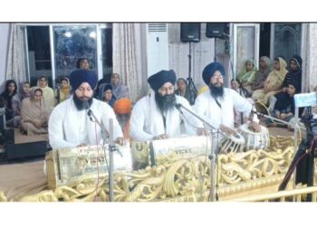 ਗੁਰਦੁਆਰਾ ਸੀਸਗੰਜ ਸਾਹਿਬ ਵਿਖੇ ਮਨਾਇਆ ਗਿਆ ਗੁਰੂ ਅਰਜਨ ਦੇਵ ਜੀ ਦਾ ਪ੍ਰਕਾਸ਼ ਪੁਰਬ