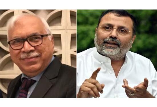ਨਵਾਂ ਪੰਗਾ! ਸੁਪਰੀਮ ਕੋਰਟ ਤੇ ਟਿੱਪਣੀ ਮਗਰੋਂ ਭਾਜਪਾ MP ਦਾ ਹੁਣ ਸਾਬਕਾ ਚੋਣ ਕਮਿਸ਼ਨਰ ‘ਤੇ ਹਮਲਾ
