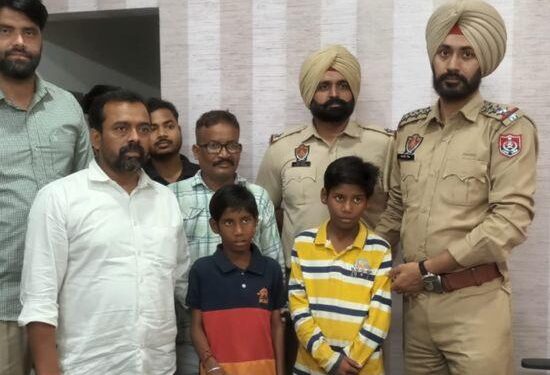 Ludhiana : ਪੁਲਿਸ ਵੱਲੋਂ 45 ਮਿੰਟਾਂ ਵਿੱਚ ਗੁੰਮਸ਼ੁਦਾ ਬੱਚੇ ਬਰਾਮਦ ਕੀਤੇ ਗਏ
