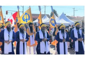 Canada : ਖਾਲਸਾ ਦੀਵਾਨ ਸੁਸਾਇਟੀ ਵੈਨਕੂਵਰ ਵੱਲੋਂ ਵਿਸਾਖੀ ਮੌਕੇ ਵਿਸ਼ਾਲ ਨਗਰ ਕੀਰਤਨ ਸਜਾਇਆ ਗਿਆ