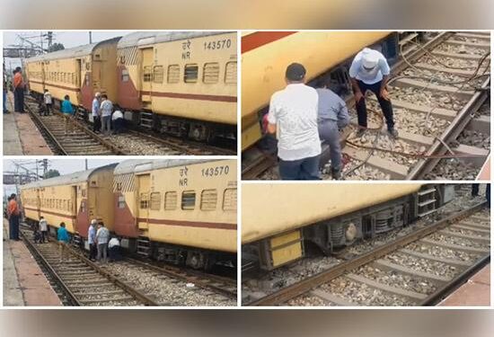 ਹਰਿਆਣਾ ਵਿੱਚ ਰੇਲ ਹਾਦਸਾ: ਵਾਸ਼ਿੰਗ ਲਈ ਜਾ ਰਹੀ ਰੇਲਗੱਡੀ ਦੇ ਡੱਬੇ ਪਟੜੀ ਤੋਂ ਉਤਰੇ