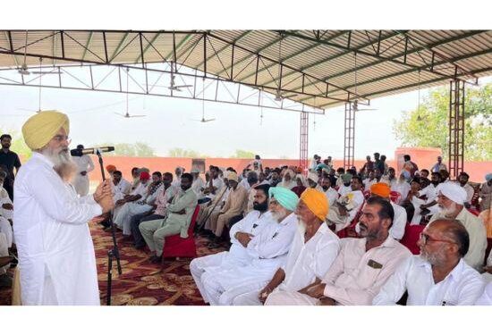 ਲੋਕਾਂ ਦੇ ਸਹਿਯੋਗ ਨਾਲ ਨਸ਼ਿਆਂ ਤੋਂ ਮਿਲੇਗਾ ਛੁਟਕਾਰਾ– ਕੈਬਨਿਟ ਮੰਤਰੀ ਗੁਰਮੀਤ ਸਿੰਘ ਖੁੱਡੀਆਂ