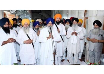 ਜੂਨ 1984 ਦੇ ਘੱਲੂਘਾਰੇ ਸਬੰਧੀ ਸ੍ਰੀ ਅਕਾਲ ਤਖ਼ਤ ਸਾਹਿਬ ਵਿਖੇ ਸ੍ਰੀ ਅਖੰਡ ਪਾਠ ਸਾਹਿਬ ਆਰੰਭ