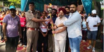 ਖੇਡਾਂ ਵਤਨ ਪੰਜਾਬ ਦੀਆਂ-2025″ ਦੀ ਮਸ਼ਾਲ ਦਾ ਬਠਿੰਡਾ ਪਹੁੰਚਣ ‘ਤੇ ਭਰਵਾਂ ਸਵਾਗਤ
