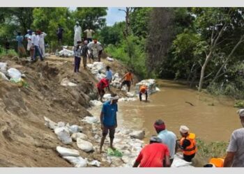 ਹਰੀਕੇ ਤੋਂ ਸਤਲੁਜ ‘ਚ ਵਹਾਅ ਤੇਜ਼; ਸਰਹੱਦੀ ਪਿੰਡਾਂ ਦੇ ਲੋਕਾਂ ਨੂੰ ਪ੍ਰਭਾਵਿਤ ਖੇਤਰ ‘ਚੋਂ ਬਾਹਰ ਆਉਣ ਦੀ ਅਪੀਲ