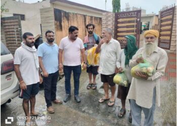 ਹੜ੍ਹ ਪ੍ਰਭਾਵਿਤ ਖੇਤਰਾਂ ਵਿੱਚ ਰਾਹਤ ਸਮਗਰੀ ਦੀ ਵੰਡ ਨਿਰਵਿਘਨ ਜਾਰੀ