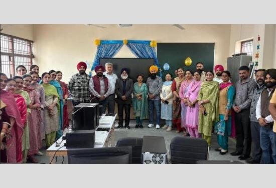 ਸਿੱਖਿਆ ਮੰਤਰੀ ਹਰਜੋਤ ਬੈਂਸ ਦੀ ਅਗਵਾਈ ਹੇਠ ਸਕੂਲਾਂ ਨੂੰ ਆਧੁਨਿਕ ਬਣਾਉਣ ਵੱਲ ਵੱਡਾ ਕਦਮ