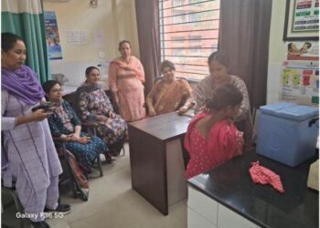 ਸਿਵਲ ਹਸਪਤਾਲ ਗੋਨਿਆਣਾ ਵਿਖੇ ਕੈਂਸਰ ਤੋਂ ਬਚਾਉਣ ਵਾਲੀ ਵੈਕਸੀਨ ਲਾਉਣ ਦੀ ਸ਼ੁਰੂਆਤ