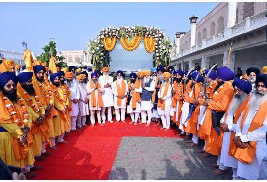 ਸ਼ਹੀਦ ਭਾਈ ਤਾਰਾ ਸਿੰਘ ਦੀ ਸ਼ਹੀਦੀ ਸ਼ਤਾਬਦੀ ਨੂੰ ਸਮਰਪਿਤ ਸ੍ਰੀ ਅਕਾਲ ਤਖ਼ਤ ਸਾਹਿਬ ਤੋਂ ਆਰੰਭ ਹੋਇਆ ਖਾਲਸਾ ਮਾਰਚ