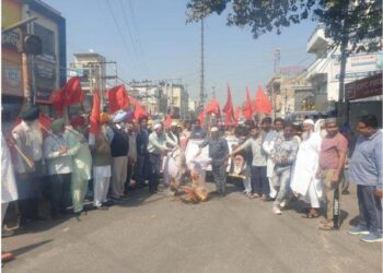 ਅਮਰੀਕਾ-ਇਜ਼ਰਾਇਲ ਦੁਆਰਾ ਇਰਾਨ ਉੱਪਰ ਹਮਲੇ ਵਿਰੁੱਧ ਮੁਜ਼ਾਹਰਾ