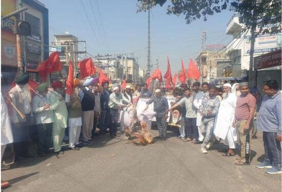 ਅਮਰੀਕਾ-ਇਜ਼ਰਾਇਲ ਦੁਆਰਾ ਇਰਾਨ ਉੱਪਰ ਹਮਲੇ ਵਿਰੁੱਧ ਮੁਜ਼ਾਹਰਾ